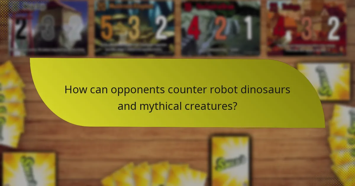 How do robot dinosaurs and mythical creatures synergize?