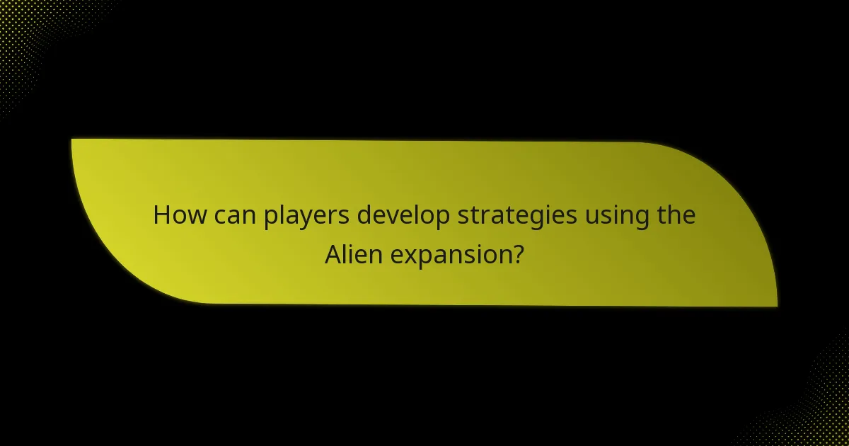 Which key cards are essential in the Alien expansion?