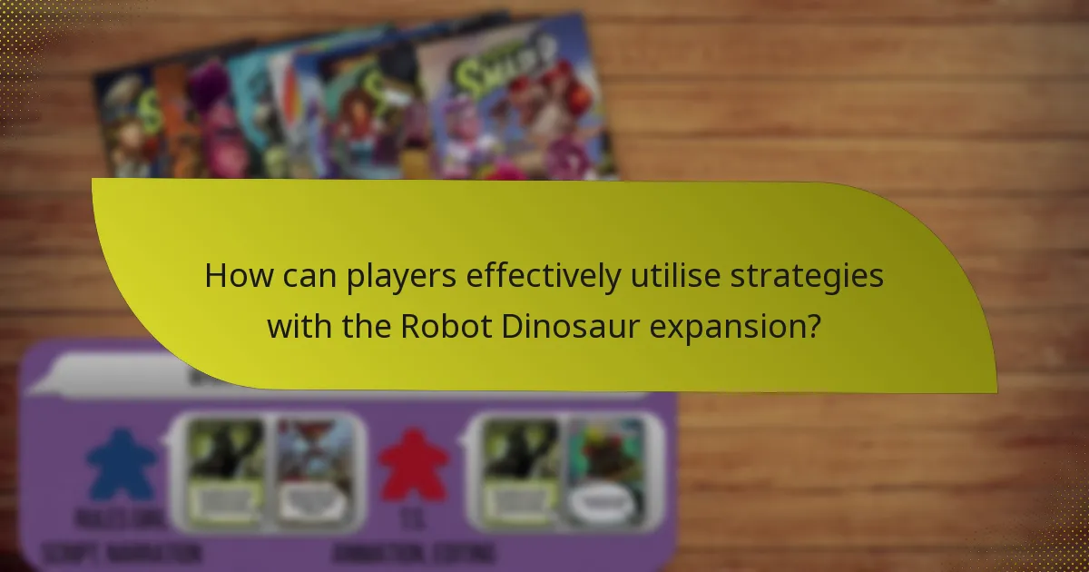 Which key cards are essential in the Robot Dinosaur expansion?
