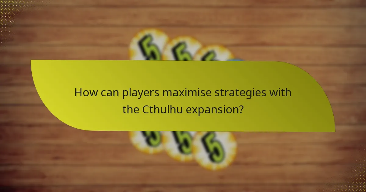Which key cards are included in the Cthulhu expansion?