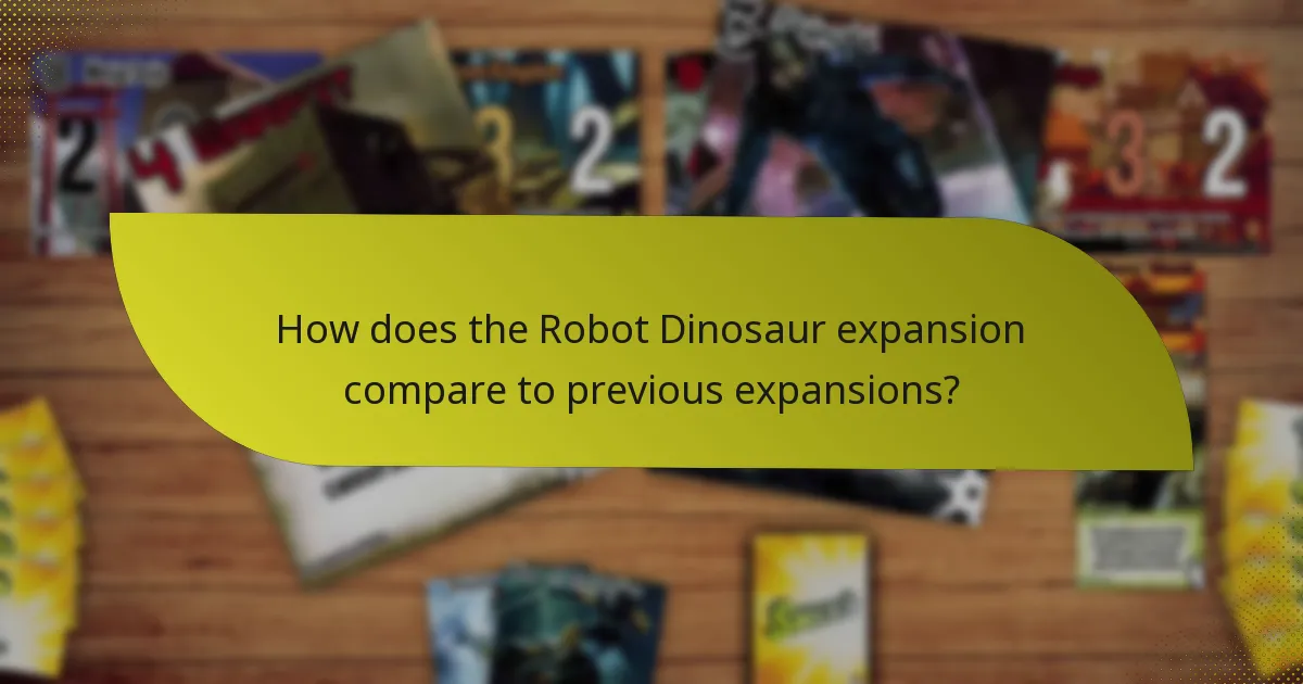 How can players effectively utilise strategies with the Robot Dinosaur expansion?
