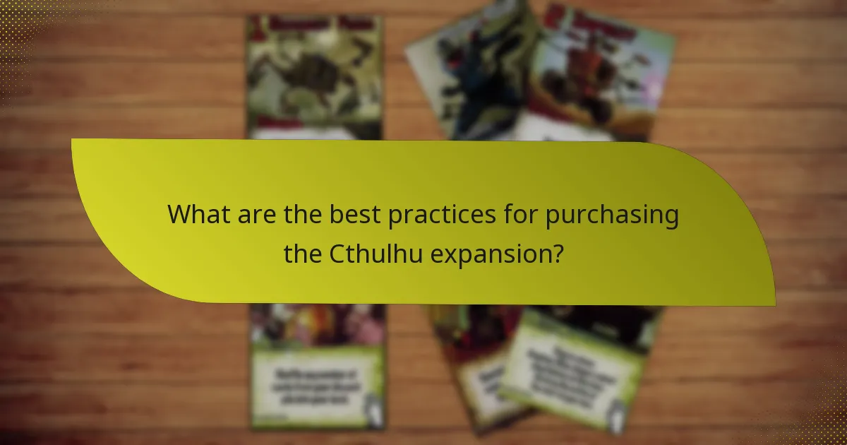 How can players maximise strategies with the Cthulhu expansion?