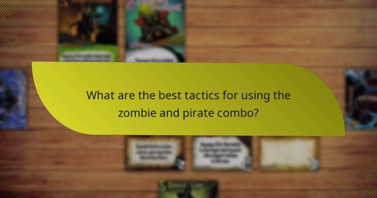 How does the zombie and pirate combo compare to other factions?