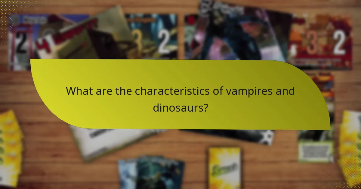 How does the vampire and dinosaur combo compare to other character combinations?