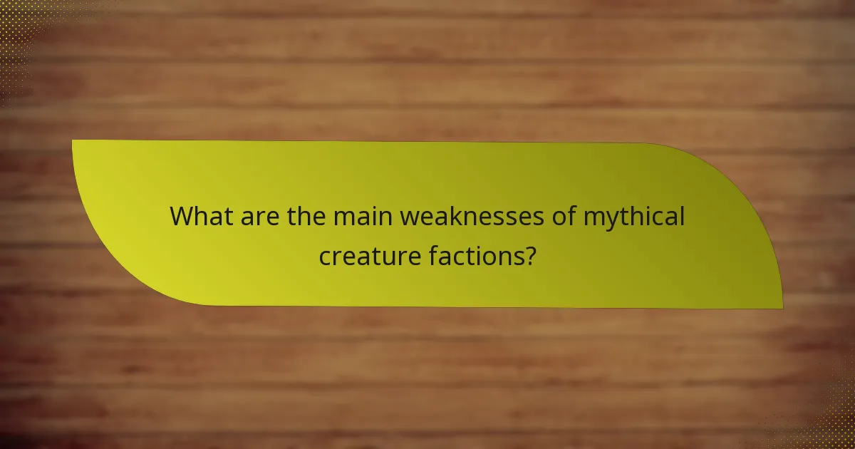 Which mythical creature factions are most popular in gaming?