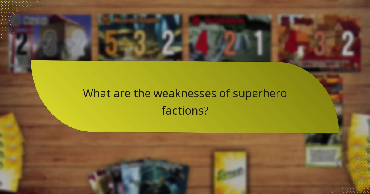 How do superhero factions develop strategies?